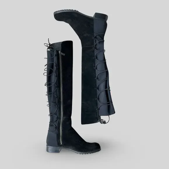 Michael Kors Sky Suede Scuba Boots - Picture 2 of 6